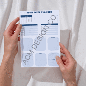 Week Planner (April 2026)