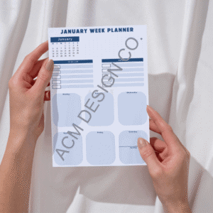 Week Planner (January 2026)