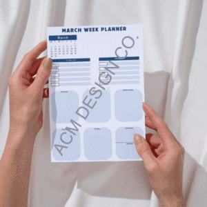 Week Planner (March 2026)